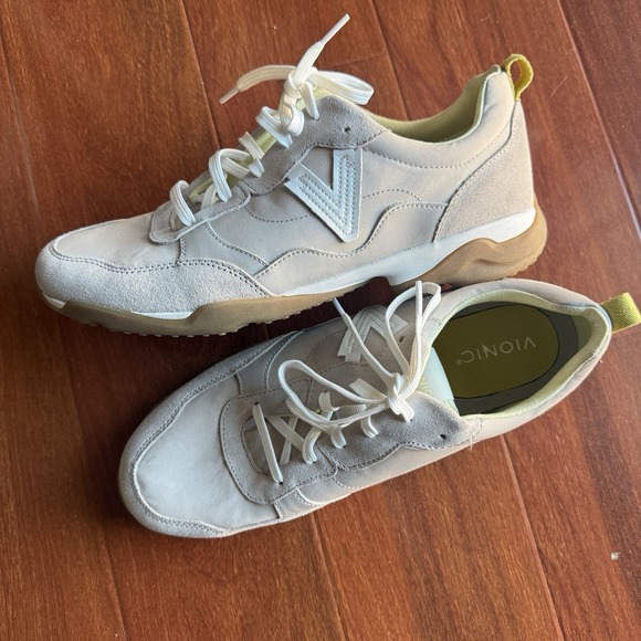 Vionic Other - Vionic Mens Walk Slim Glide Sneaker - Size 13 Light Beige NEW w/out Box